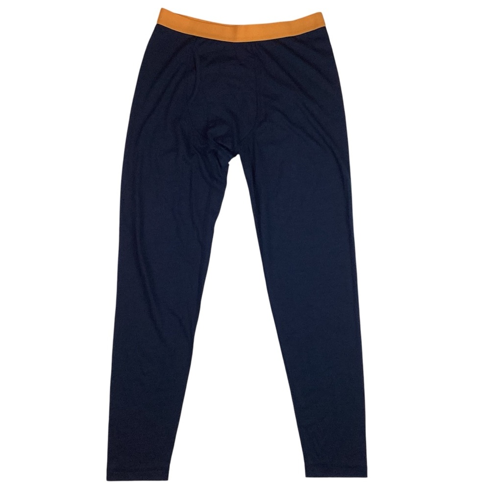 Finisterre Mens XL Wool Underlayer Pant Navy Gold